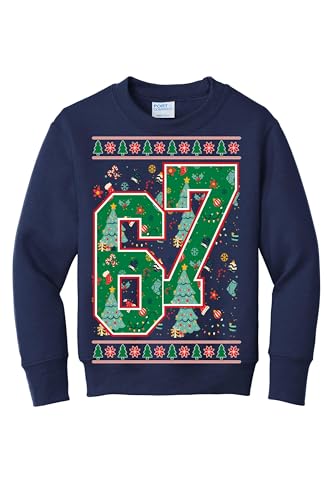 Wild Custom Kids Ugly Christmas Sweater Crewneck