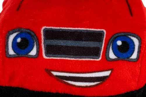 Image of Jay Franco Monster Truck Plush Pillow Buddy - Soft Plushie Stuffed Pillow, Red - Blaze
