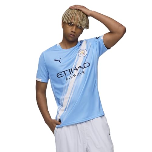Men’s Manchester City FC 2025/26 Replica Home Soccer Jersey - Team Light Blue