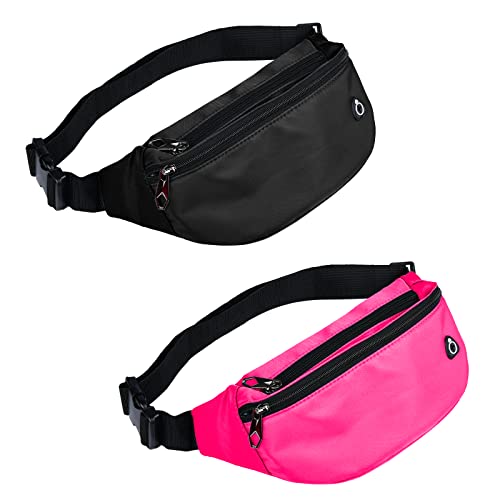 Image of Fanny Packs for Men and Women, Water-Repellent Sports Waist Pack Bag for Travel Hiking Running Hands-free