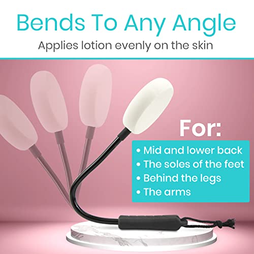 image for Vive Bendable Lotion Applicator for Your Back - Easily Apply Sunscreen