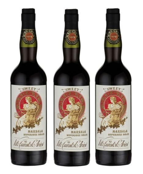 3x 0,75l - Curatolo Arini - Marsala Superiore - Dolce - Marsala D.O.P. - Sizilien - Italien - Likörwein