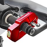 ToolWRX Motorcycle Handlebar Lock Grip - Heavy Duty Anti-Theft Locking Device for Handlebar & Throttle - Ultimate Security for Scooters, ATVs, Electric Bikes - Premium Security Accessory for Riders