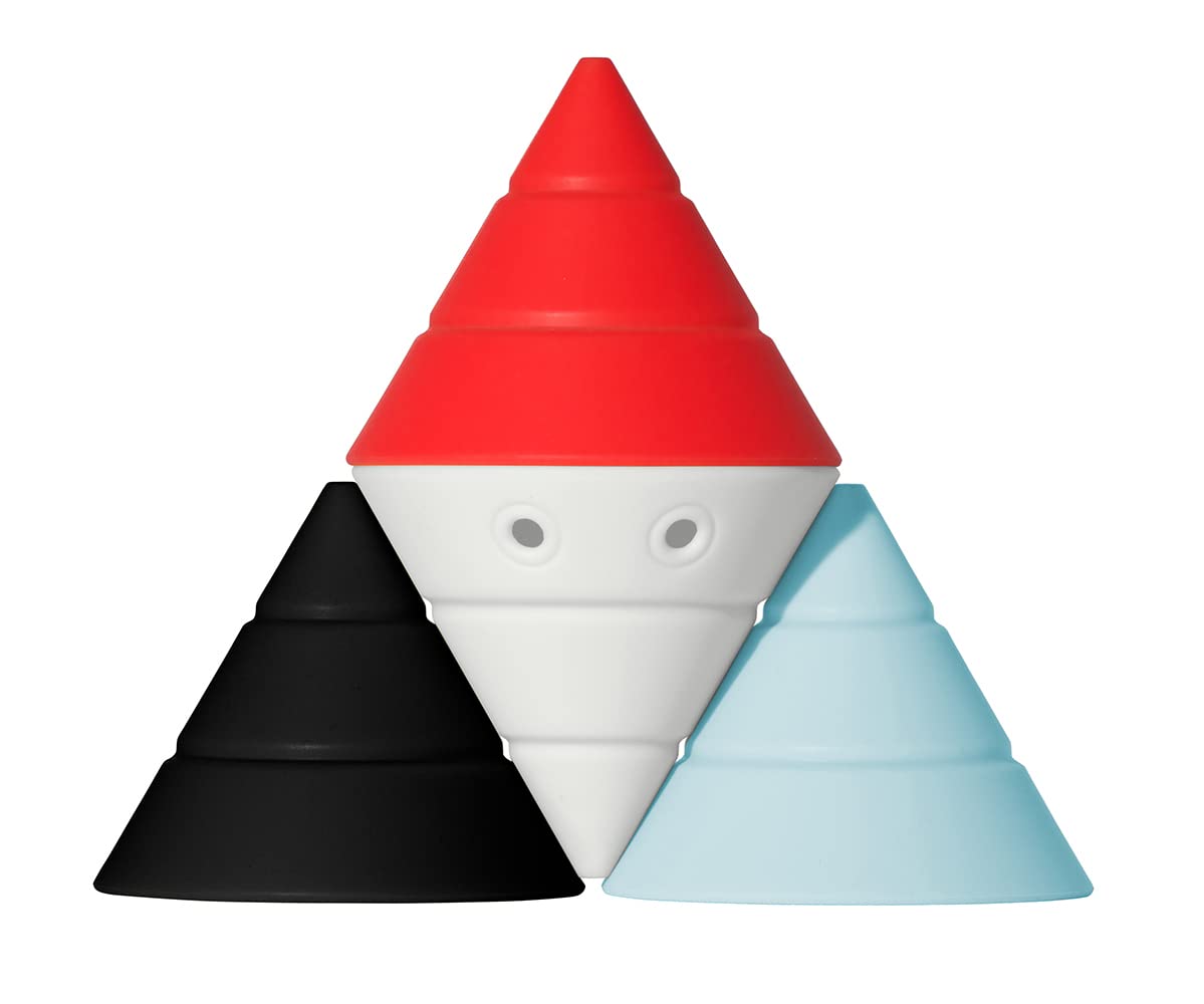 MOLUK Hix 2843384 - Juego de construcción de Bloques de Silicona Suave, Juguete Educativo, Colores nórdicos, a Partir de 0 Meses