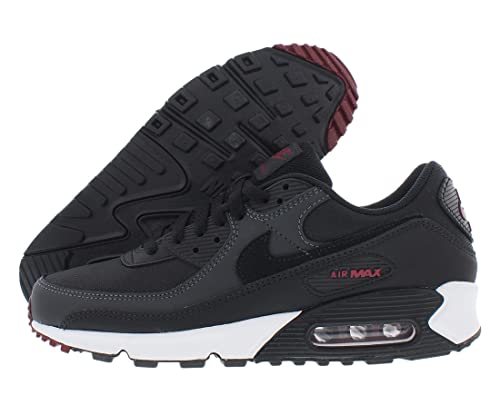NIKE Women's Air Max Sequent 2 Fitness Shoes, Anthracite Black Team Red, 7.5
