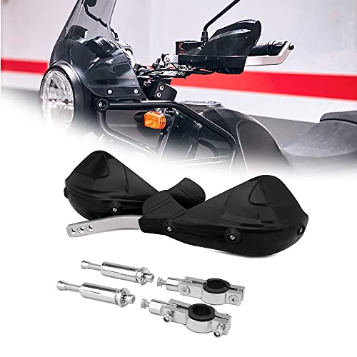 Paramanos para Moto de Cross, 22 mm y 11/8 Pulgadas, 28 mm, plástico Polipropileno, protección Universal para Todoterreno, Negro Cover