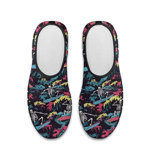 Men's Flats Leisure Sneakers Comfortable Slip On Work Shoe Lightweight Non Slip Walking Loafers Outdoor Black Sole2