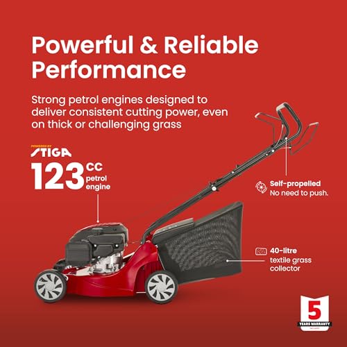 Mountfield SP41 39cm Self-Propelled Lawnmower 123cc ST120