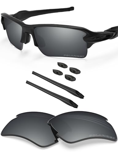 Image of BLAZERBUCK Anti Salt Replacement Lenses & Sock Kit for Oakley Flak 2.0 XL OO9188 Sunglasses