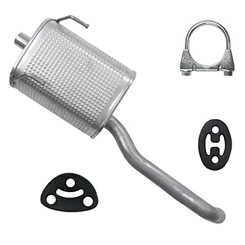 POLMOstrow Auspuff Endtopf für Fiat Panda 2 II 1.1 1.2 Fließheck 2003-08.2013