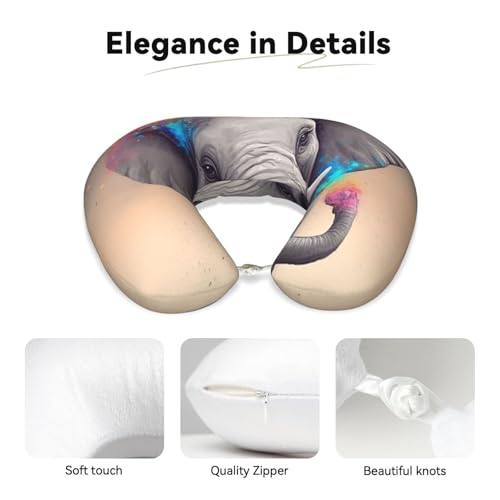 Almohada de Cuello Espuma Viscoelástica Tamaño Único miniatura 2