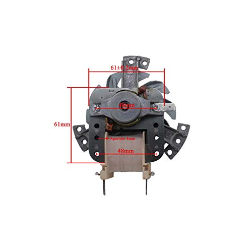 Lüftermotor 230v ventilator heißluftherdventilator backofen motor herdlüfter herdventilator ofenlüfter umluftmotor 45w 50Hz