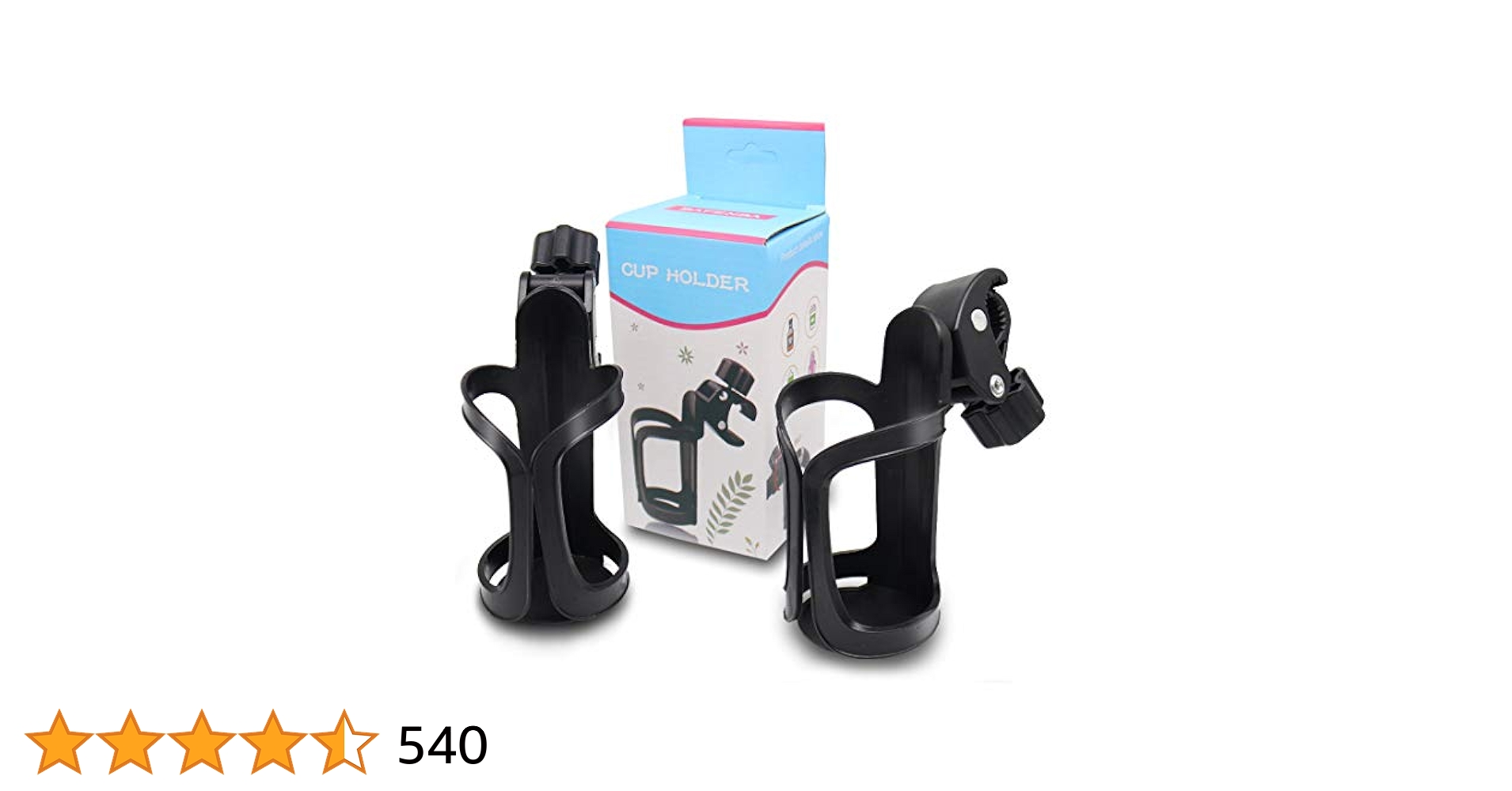 Amazon | Boaton Marine ボートレールカップホルダー ドリル不要