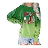 Graphic Sweatshirts, Crewneck Sweatshirts Christmas Sweater Titos Sweatshirt Women's Fashion Casual...