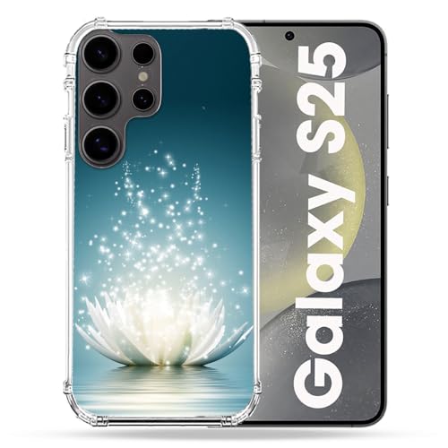 Coque Samsung S25 antichoc Cokitec évitez les bris d'écran lotus