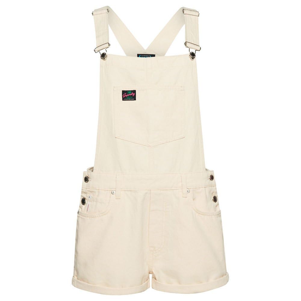 Superdry Bokser Kobiety Vintage Płótno Krótkie Dungaree