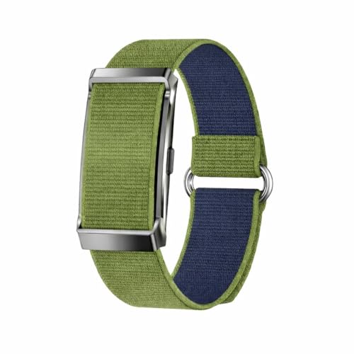 Image of StyleOxx GT Pro Smart Fitness Band,24 /7 Activity Tracking, Heart Rate Monitoring, HRV Analysis, Stress and Sleep Tracking, 30+ Days Battery Life, Ai-Analysis,Subscription Free App (Fern Green)