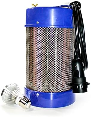H2OnlyBattery Portable Energy Bank, No Batteries Needed, Water Powered (or Any Liquid )12V/5Watt LED Lamp, Outdoor RV/Van Camping, Emergency Situations, Blue, PEB-2020