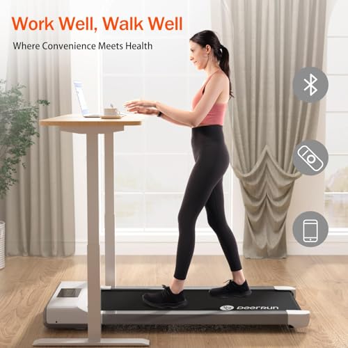 Deerrun 2024 Upgrade Walking Pad, Smart Under Desk Treadmill For Home Office, No-Assembly Treadmills With App And Remote Control thumb #6
