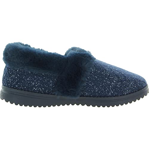 Skechers Womens Sweet Walk Slides Comfy Slip-On Shoes Navy 7 Medium (B,M)