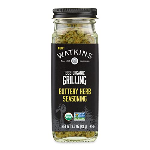 Watkins 1868 Organic Grilling Buttery Herb Seasoning, 3.3 oz (Pack of 1) image 4