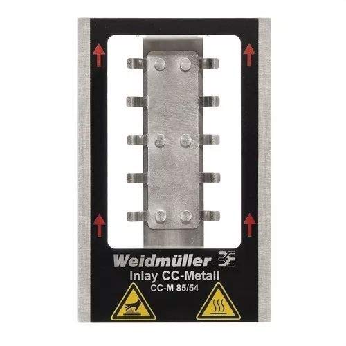 Inlay CC-M 85/54 Weidmüller porte-repère 1341030000 pour plaque signalétique