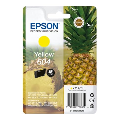 Epson Cartouches d'encre de Marque modèle Cartouche Originale 604 Jaune