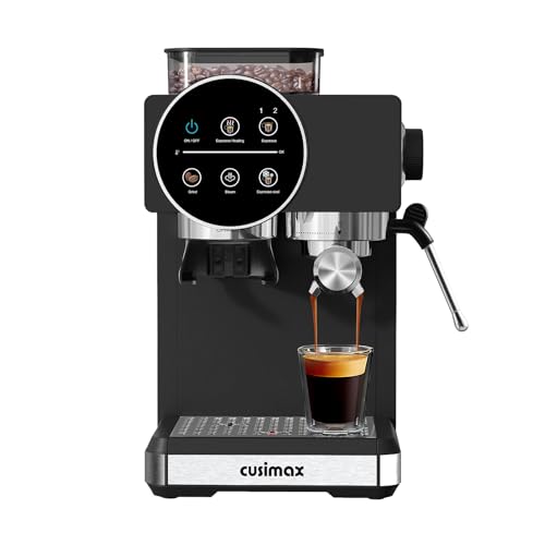 Espresso Machine with Grinder, 20 Bar Professional Expresso Coffe...