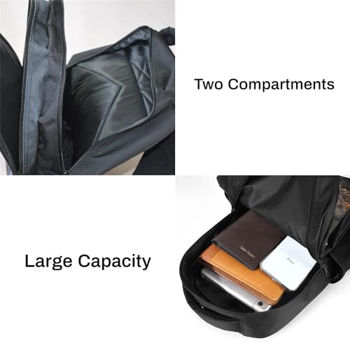 SARA NELL Black Labrador Dog School Backpack, Cute Puppy School Book Bags with Padded Straps, Elementary Student Bookbag Animal Print Daypack for Boys Girls, 15.7 Inches4