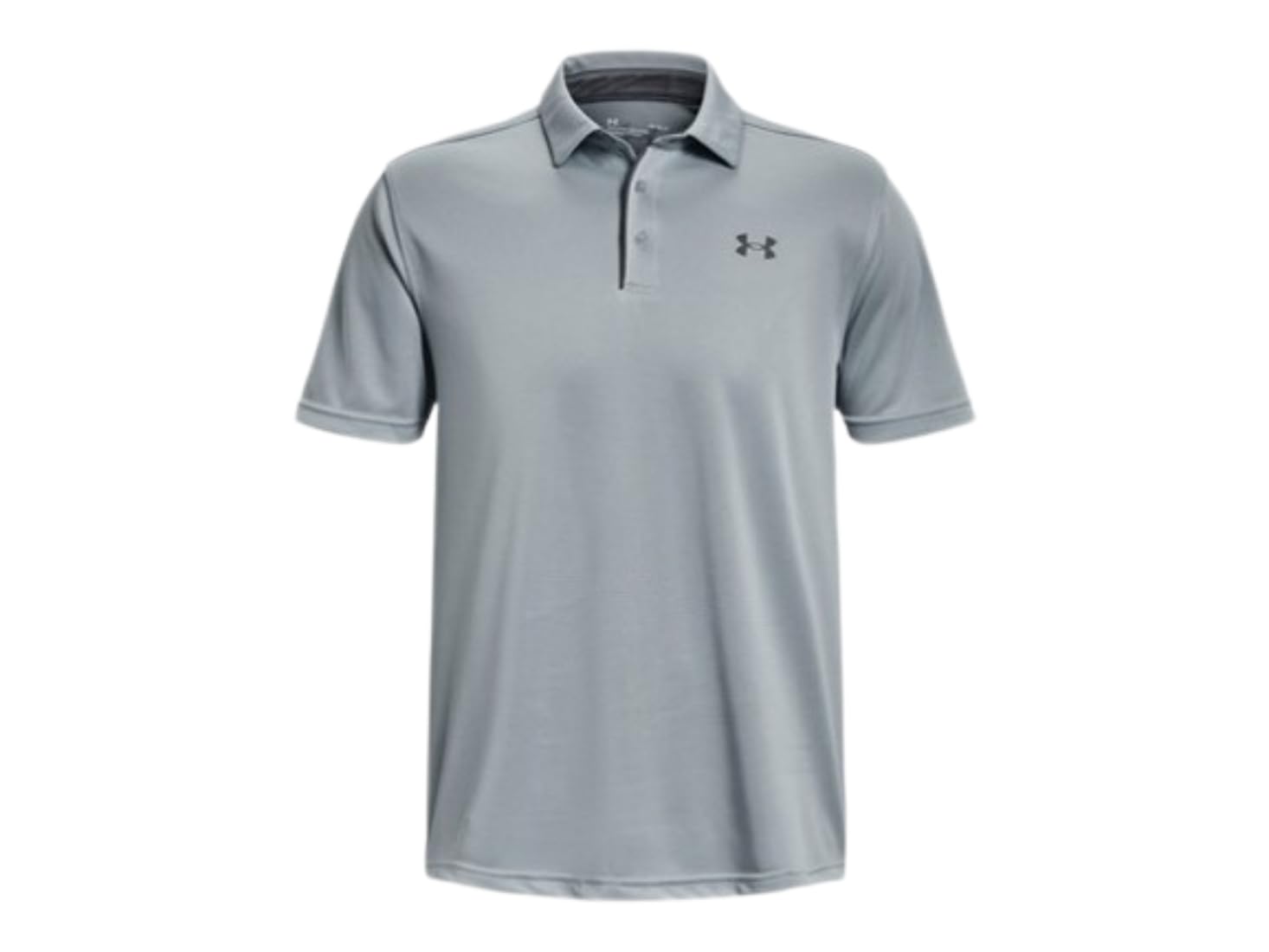 Under Armour Men's Tech Golf Polo (273) Silt / / Pitch Medium Gray