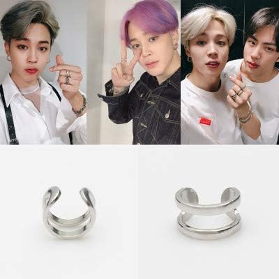 Amazon Bts リング 指輪 ジミン 着用モチーフ お洒落 バンタン アクセサリー アイドル 芸能人グッズ 通販