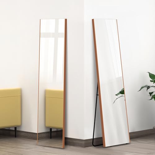 割れない軽量ミラー 日本製鏡面フィルム スタンド 割れない鏡 全身 大型 フィルム 軽量 防災 地震対策 姿見 ヨガ 筋トレ(高さ150×幅35cm)SMR