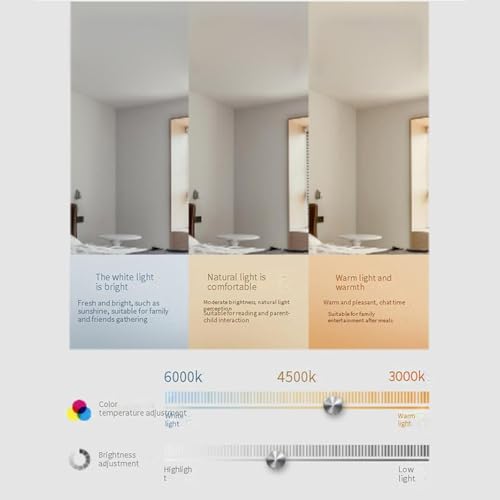 Aplique de pared LED interior regulable recargable para sala 2