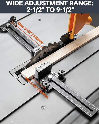 Gabarit de scie à table mince anti-rebond pour couper sans danger - 5