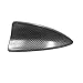 uxcell Carbon Fiber Pattern Shark Fin Shape Adhesive SUV Car Decorative Antenna Aerial