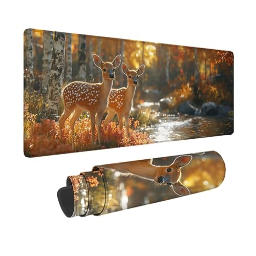 Tapis de souris XXL imperméable pour éviter les taches et glissements sur PC