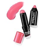 treStiQue Blush Stick, Vegan Blush Stick With Built-In Blush Brush, Pink Blush Makeup For Women, Rose Blush Makeup, 2-In-1 Creamy Blush Makeup