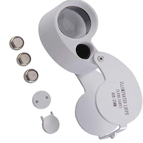 Image of DIY Crafts Pack of 1 Pc, Design No # 4, Mini Microscope Jewelers Eye Loupe Magnifier Magnifying Glass Loupe Glass Watch Repair Polycarbonate Loop (Pack of 1 Pc, Design No # 4)