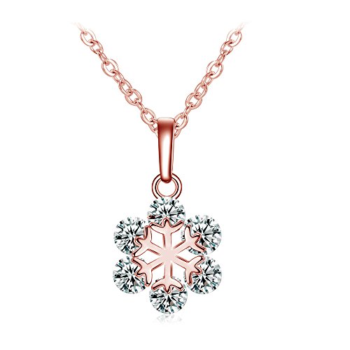 Collier Flocon de Neige en zircon pour illuminer vos tenues de soirée
