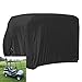 FLYMEI 4 Passenger Golf Cart Covers, Waterproof Outdoor Golf Cart Cover for EZ GO Club Car Yamaha Golf Carts, Sunproof Dustproof 4 Seat Club Car Cover Golf Cart Seat Covers (Up to 112 Inch)