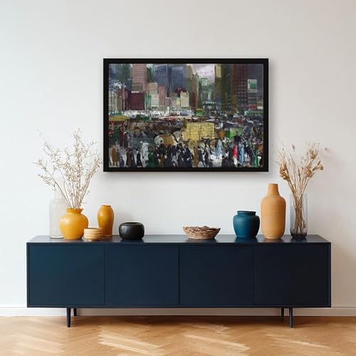Impression sur toile New York George Bellows 40x61 cm - 5