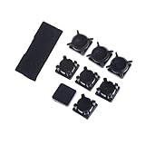 9pcs Plastic for PS3 Slim 2000 3000 Replacement Rubber Feet Button Screw Cap Cover Set for Sony Playstation 3 Controller