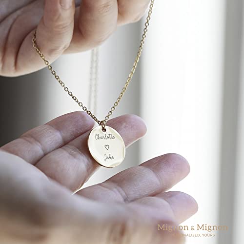 Personalized Gift Name Necklace For Women Engraved Necklace Inspiration Custom Coordinates Handmade Jewelry Bridesmaid Proposal - Lcn-Mix #TOP3