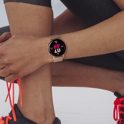 LOTUS Montre Intelligente Femme Smartwatch Acier Inoxydable Rose - Étanche IP65 - Contrôle Musique, Pas et Calories, téléphone, Sport, fréquence Cardiaque, Sommeil 50042/1 – Image 6