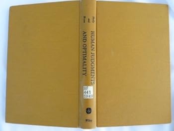 Human Judgments and Optimality