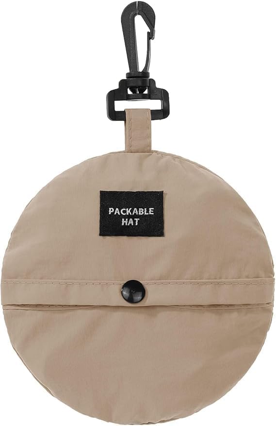 Image of Handcuffs Caps for Mens & Womens Foldable Bucket Hat Lightweight Quick-Drying Waterproof Outdoor Sun Protection Hat with Portable Storage