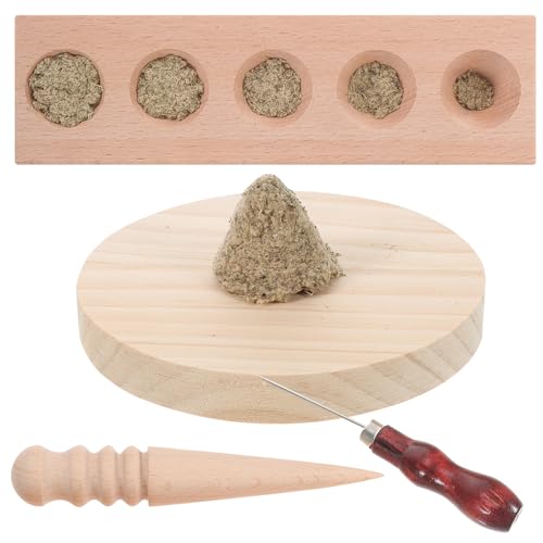 Moule à cône moxa avec surface lisse pour façonner vos rouleaux DIY