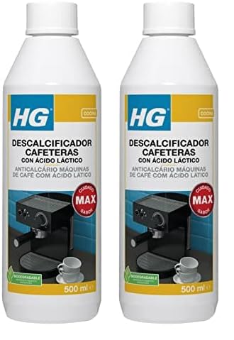HG Descalcificador para máquinas de café expreso y de cápsulas (Paquete de 2)