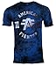 American Fighter Men's T-Shirt Silver Lake Crew Neck S-5XL 3XL