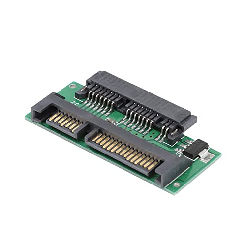 XUXHOU Tarjeta de Adaptador SSD Compacta Micro a 2.5 para 1.8 '' 3.3V Micro HDD/SSD Conversión - 22 Pin Compatible
